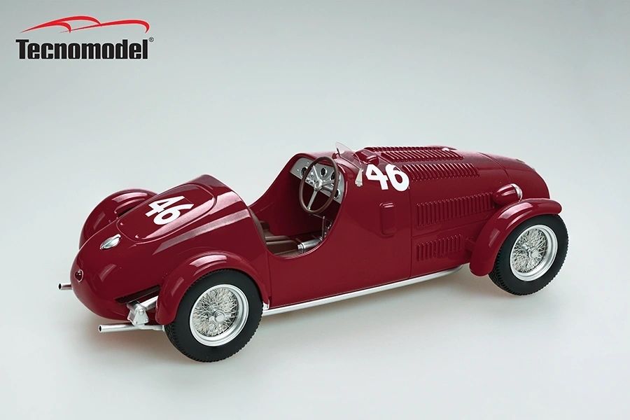 TECNOMODEL - 1:18 Ferrari 125C Circuito di Vigevano 1947 F. Cortese