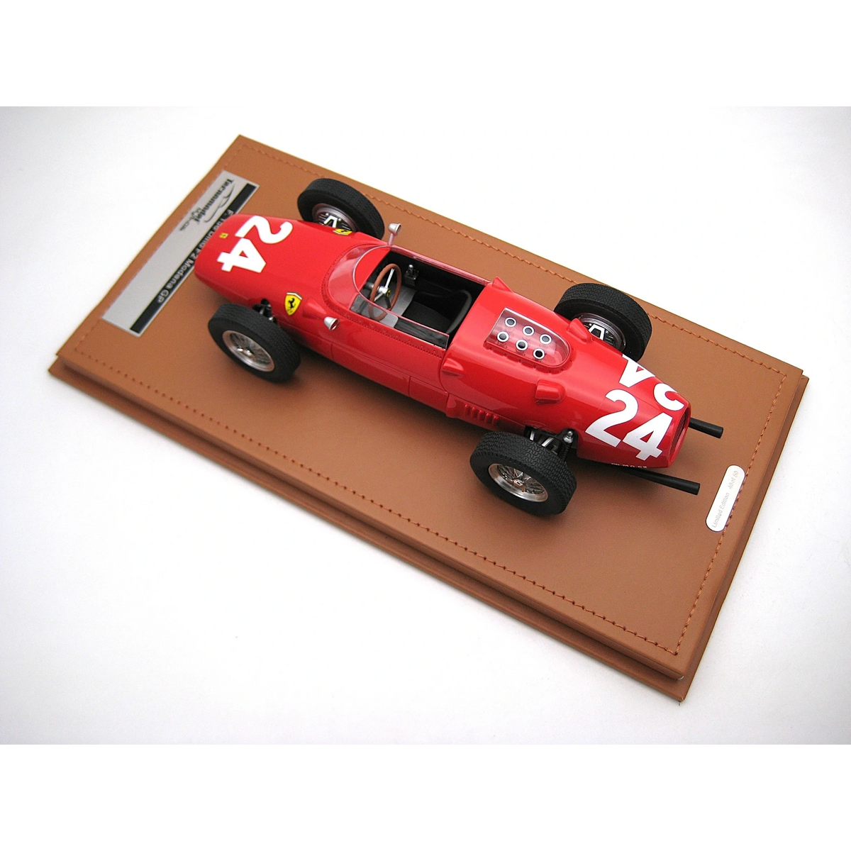 TECNOMODEL - 1:18 Ferrari 156 Dino F2 Modena GP car #24 Von Trips