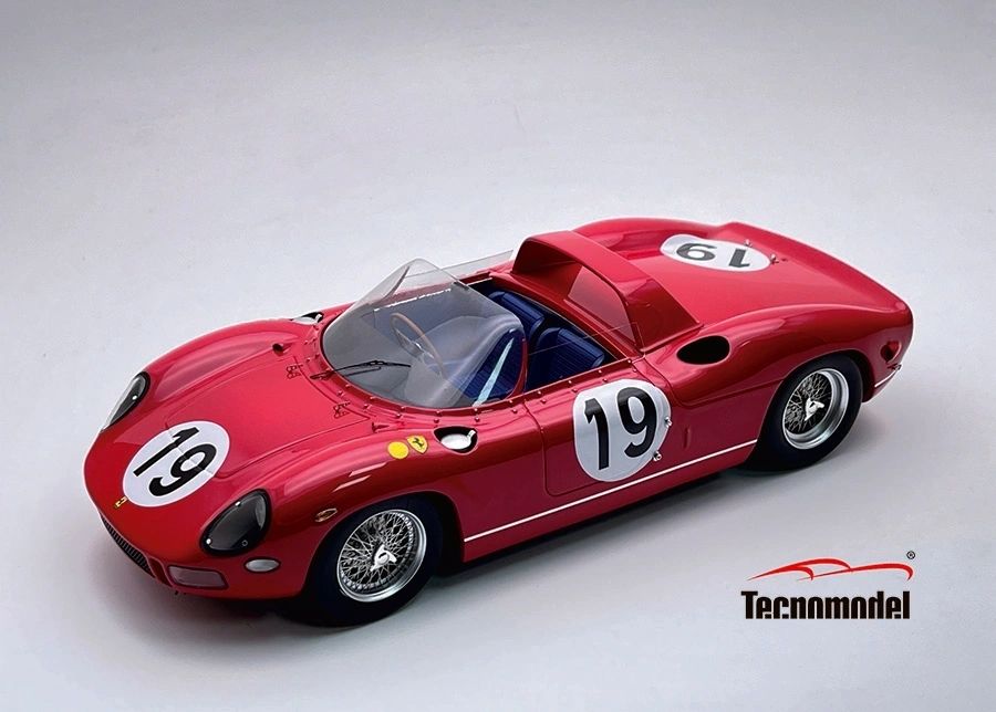 TECNOMODEL - 1:18 Ferrari 330P Le Mans 24h 1964 car #19 SEFAC 3rd L. Bandini - J. Surtees