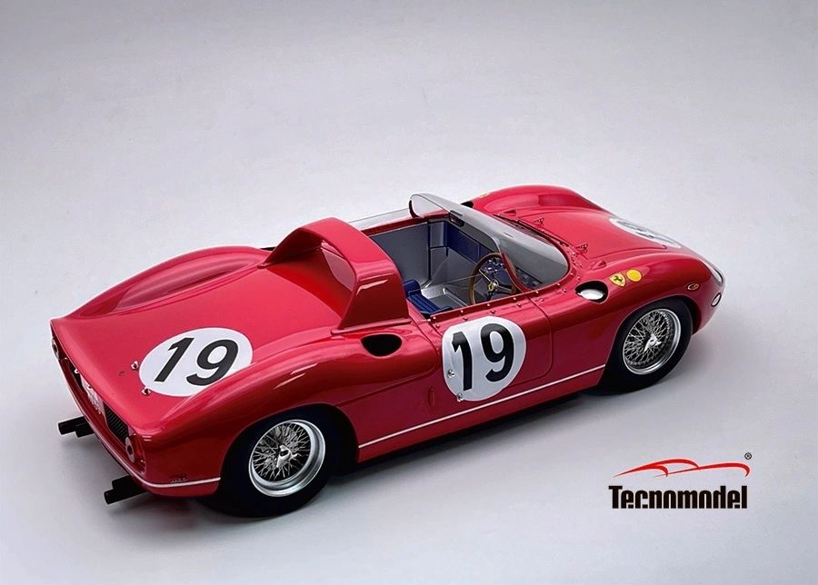 TECNOMODEL - 1:18 Ferrari 330P Le Mans 24h 1964 car #19 SEFAC 3rd L. Bandini - J. Surtees
