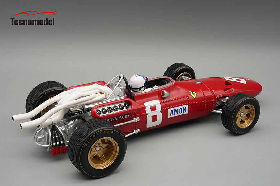 TECNOMODEL - 1:18 - Ferrari 312 F1-67 1967 GP Germany #8 Amon w/pilot