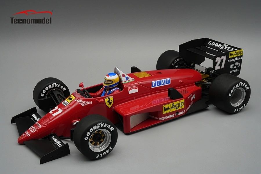 TECNOMODEL - 1:18 Ferrari 156/85 GP Canada 1985 S.Alboreto w/pilot