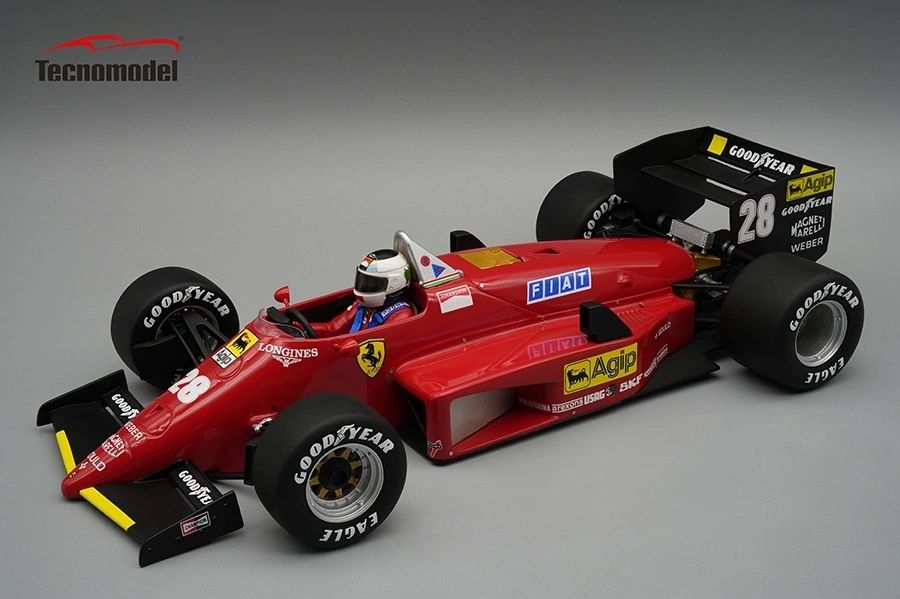 TECNOMODEL - 1:18 Ferrari 156/85 GP Nurburgring 1985 S.Johansson w/pilot
