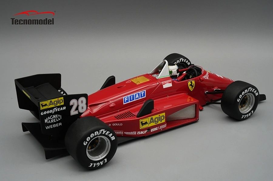 TECNOMODEL - 1:18 Ferrari 156/85 GP Nurburgring 1985 S.Johansson w/pilot