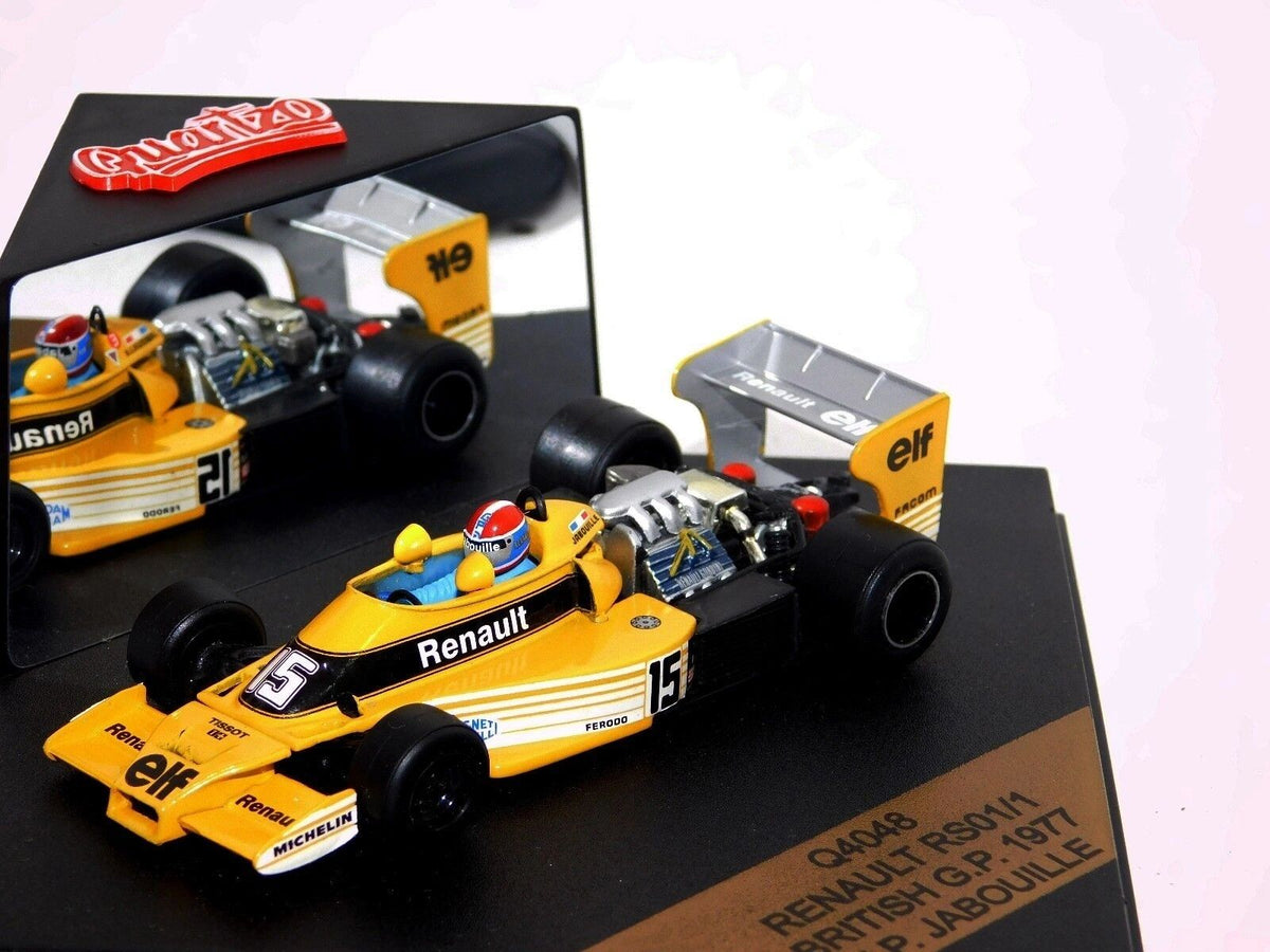 QUARTZO 1:43 - Renault RS01/1GP Britain 1977 J.P. Jabouille
