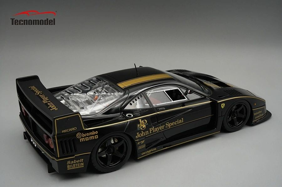 TECNOMODEL - 1:18 Ferrari F40 LM 1996 JPS render version w/showcase