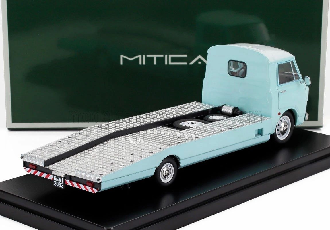 MITICA DIECAST 1:43 - ALFA ROMEO A12 (F12) CARRO ATTREZZI PRIMA SERIE 1967 AZZURRO