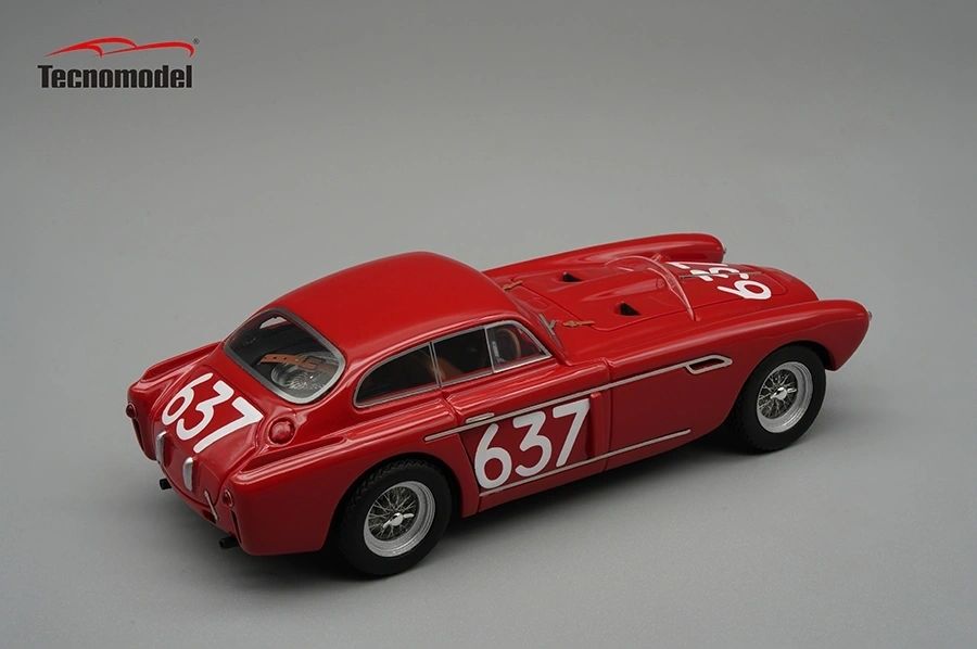 TECNOMODEL 1:43 - Ferrari 340 Mexico Mille Miglia 1953 #4 Castellotti-Regosa