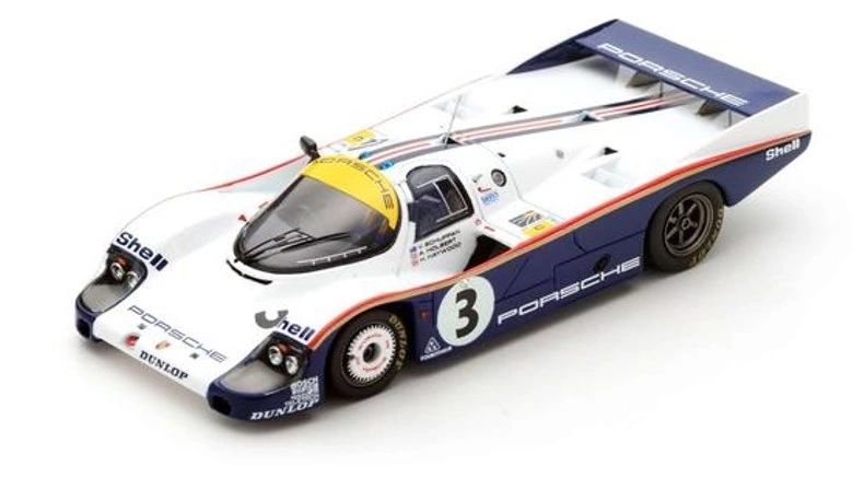 SPARK 1:43 - PORSCHE 956 N°3 WINNER 24H Le Mans 1983 A. Holbert - H. Haywood - V. Schuppan w/rotmans decals