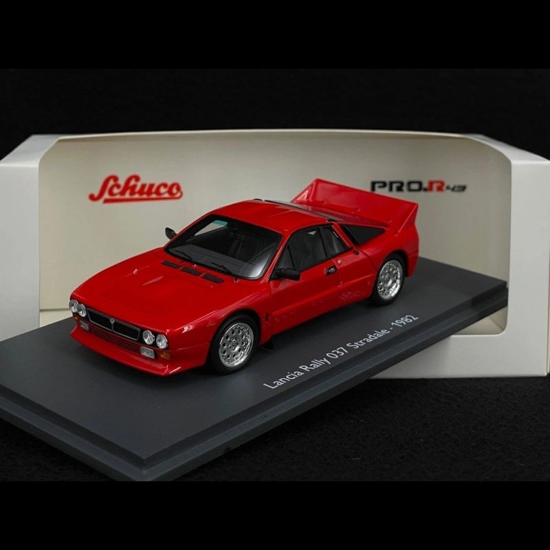 SCHUCO resin - 1:43 - LANCIA 037 Stradale 1982