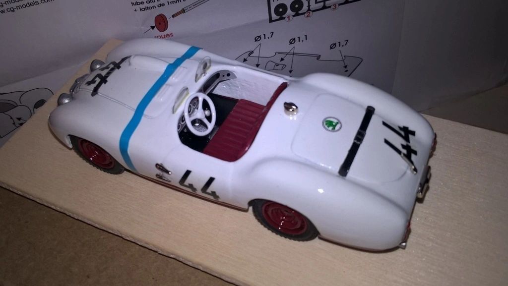 Automodellista 1:43 - Skoda 1100cc Sport 24h Le Mans '50 #44 Hand-made by resin-metal kit