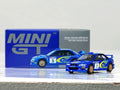 MINI GT - 1:64 - Subaru Impreza WRC99 Prodrive Rally Australia '99 winner Burns-Reid