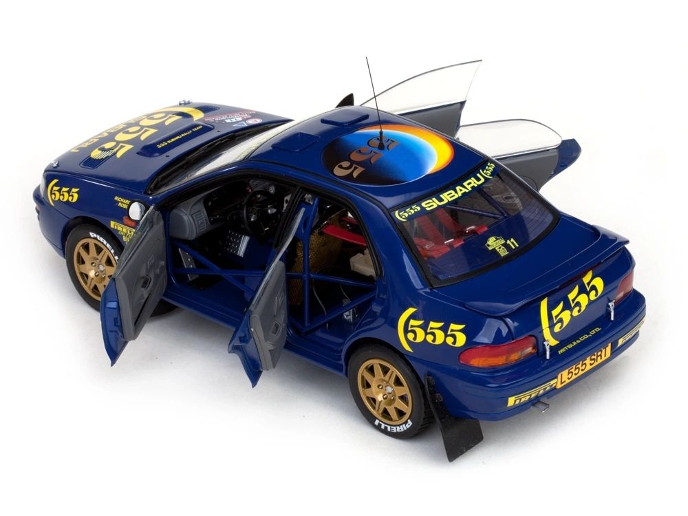 SUNSTAR 1:18 - Subaru Impreza WRX Gr.A Rally New Zealand 1994 Burns-Reid