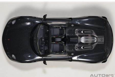 AUTOART 1:12 - Porsche 918 Spyder Weissach Package 2013 Black