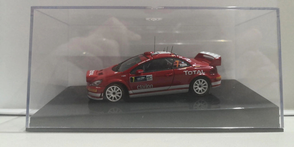AUTOART 1:43 - Peugeot 307 WRC Rally Deutschland M.Gronholm-T.Rautiainen #7 night version