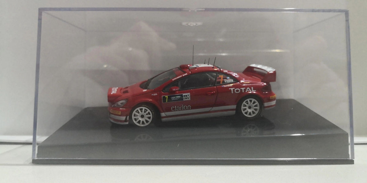 AUTOART 1:43 - Peugeot 307 WRC Rally Deutschland M.Gronholm-T.Rautiainen #7 night version
