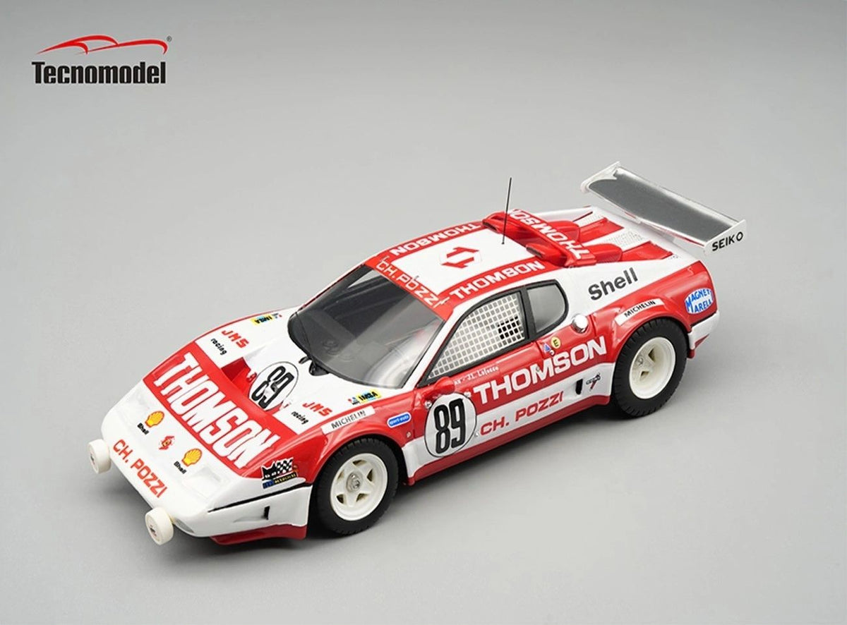 **PRE-ORDER** TECNOMODEL 1:43 - Ferrari 512BB Le Mans 24h 1978 Thomson-Pozzi car #89 DNF C.B. Léna - J.L. Lafosse