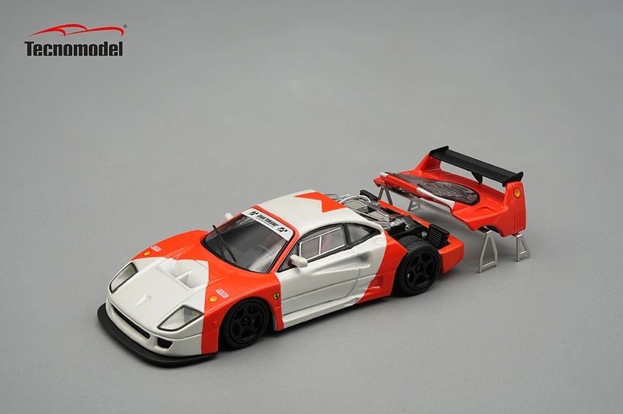 TECNOMODEL 1:64 - Ferrari F40 LM Granturismo edition engine opening