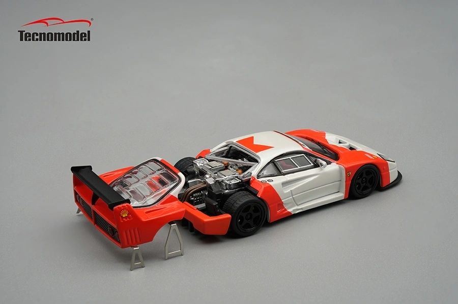TECNOMODEL 1:64 - Ferrari F40 LM Granturismo edition engine opening