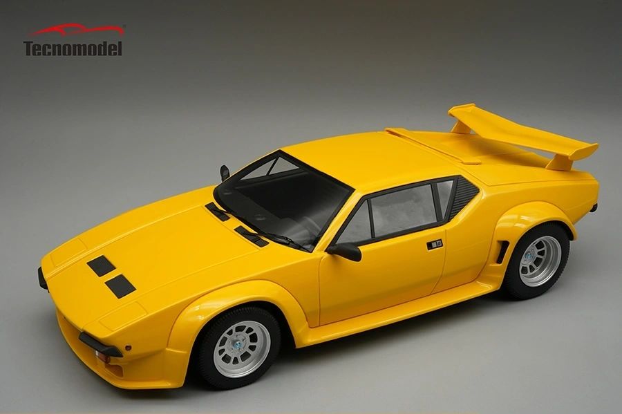 TECNOMODEL - 1:18 De Tomaso Pantera GTS Giallo Pastello 1982