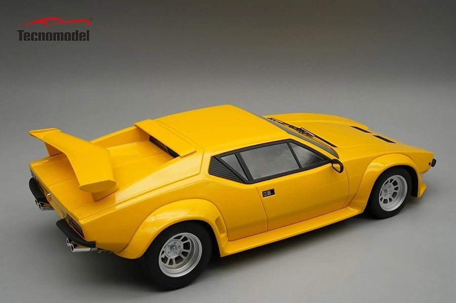 TECNOMODEL - 1:18 De Tomaso Pantera GTS Giallo Pastello 1982