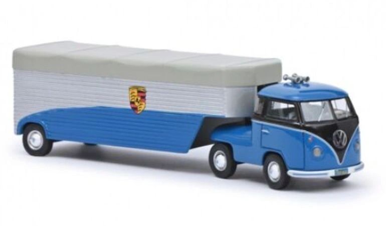 SCHUCO 1:64 Volkswagen T1 race truck "Porsche Continental Motors"