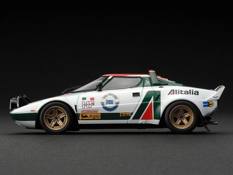 HPI 1:43 - Lancia Stratos HF Alitalia Demonstration Car 1976 8049