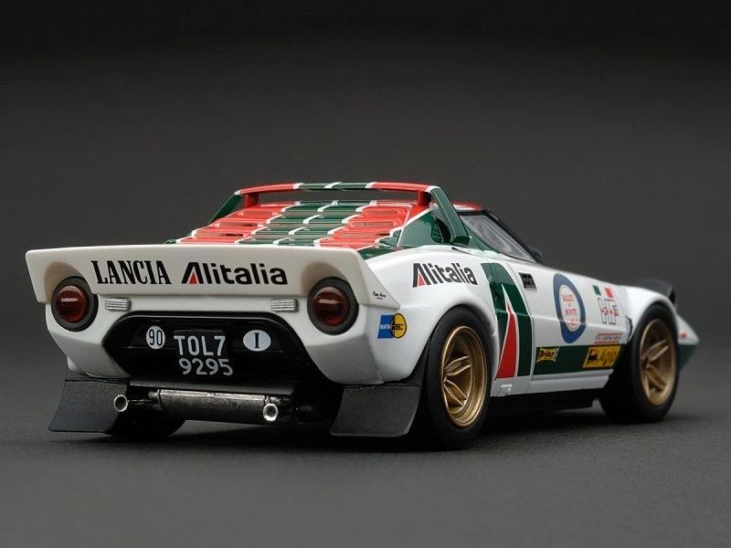 HPI 1:43 - Lancia Stratos HF Alitalia Demonstration Car 1976 8049