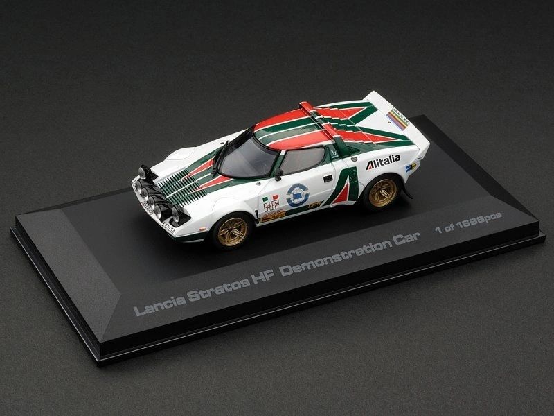 HPI 1:43 - Lancia Stratos HF Alitalia Demonstration Car 1976 8049