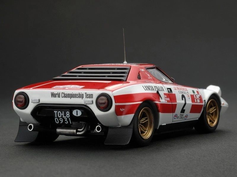 HPI 1:43 - LANCIA STRATOS HF Tour de Corse 1974 Andruet 8075