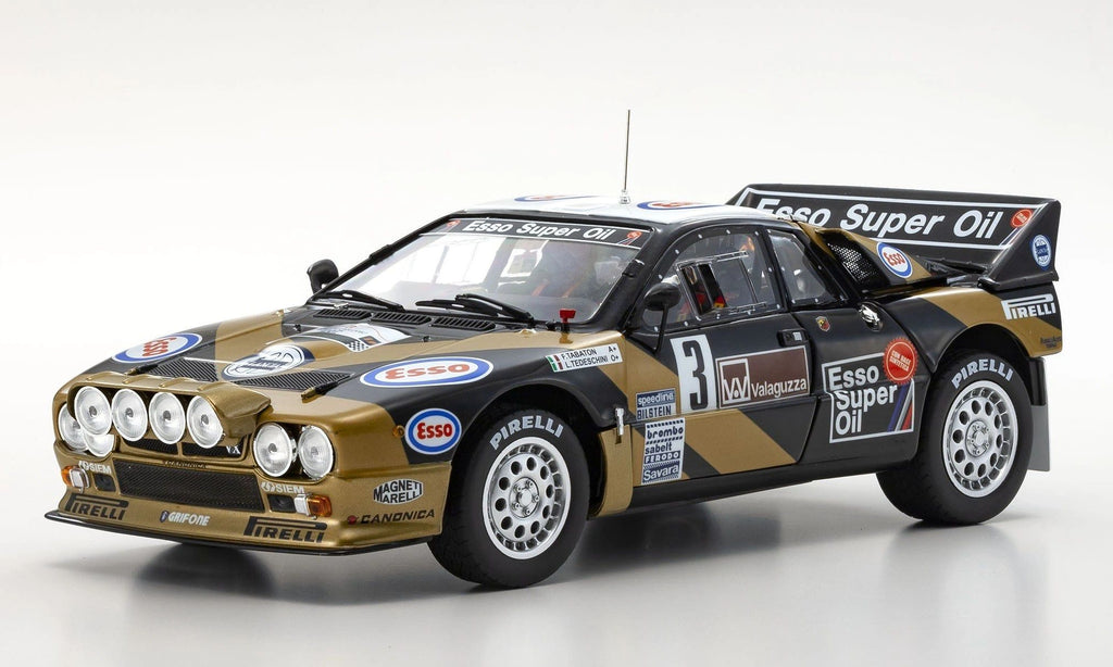 KYOSHO 1:18 - LANCIA 037 Gr.B Grifone Targa Florio '85 Tabaton BODY OPEN