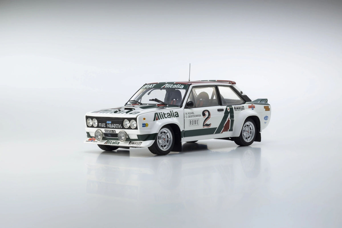 KYOSHO 1:18 - Fiat 131 Abarth Alitalia Montecarlo 1978 Rohrl #2