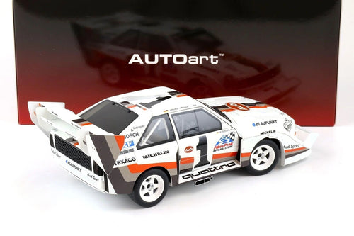 AUTOART - Audi Sport Quattro S1 Pikes Peak 1987 Vincitore #1 Röhrl