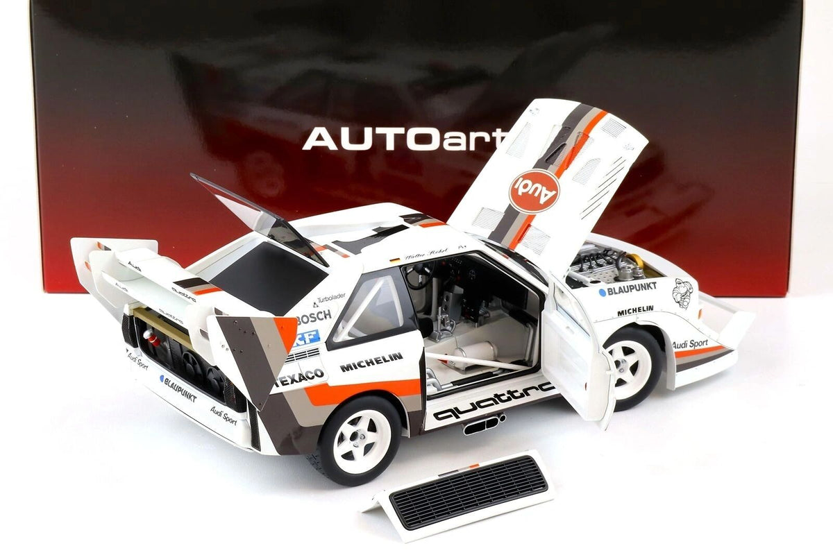 AUTOART - Audi Sport Quattro S1 Pikes Peak 1987 Vincitore #1 Röhrl
