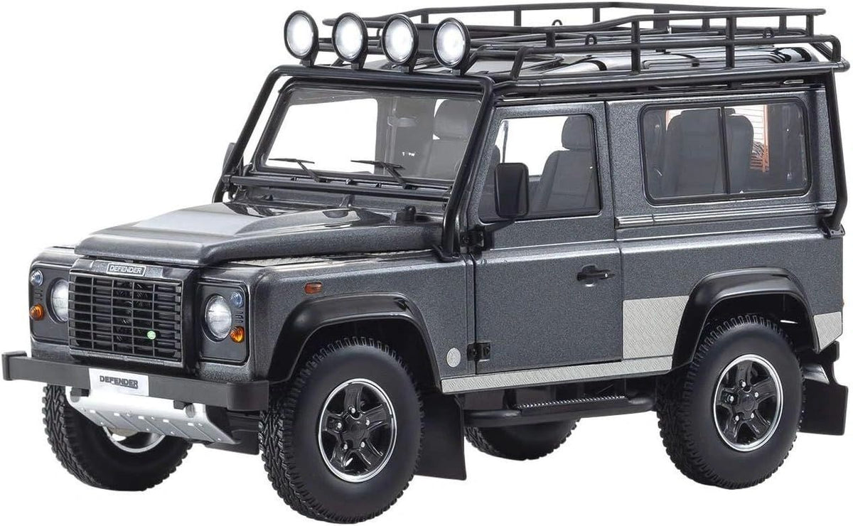 KYOSHO 1:18 - LAND ROVER DEFENDER 90 - 2007 - DARK GREY