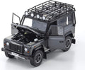 KYOSHO 1:18 - LAND ROVER DEFENDER 90 - 2007 - DARK GREY