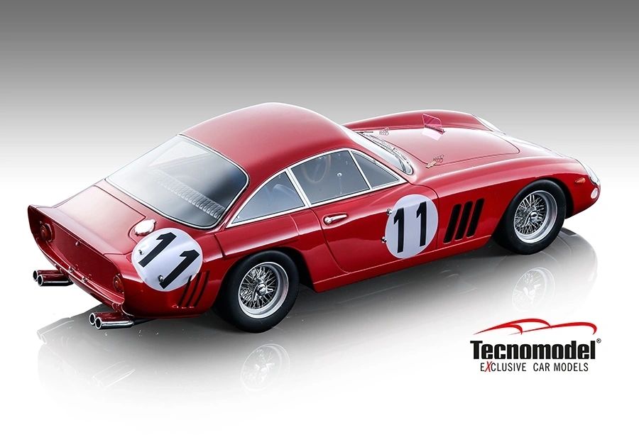 TECNOMODEL - 1:18 Ferrari 330 LMB Le Mans 24h 1964 #11 Driver: D.Gurney - J.Hall DNF