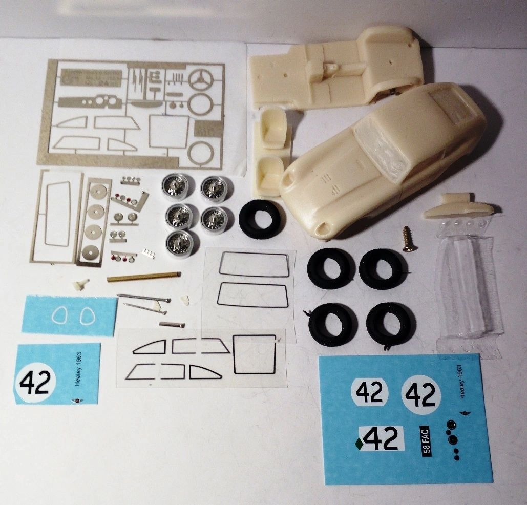 GCAM 1:43 - Austin Healey Sprite Le Mans '63 #42 Resin kit to build