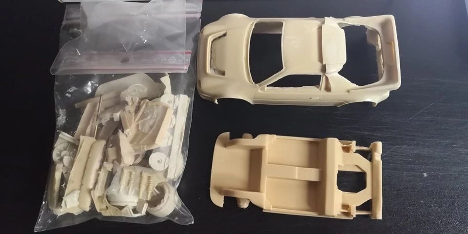 BBA DESIGN RESIN KIT 1:24 - Ford RS200 Gr.B season 1986