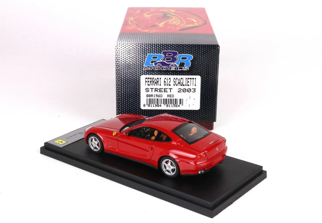 BBR 1:43 - Ferrari 612 Scaglietti Street Red 2003