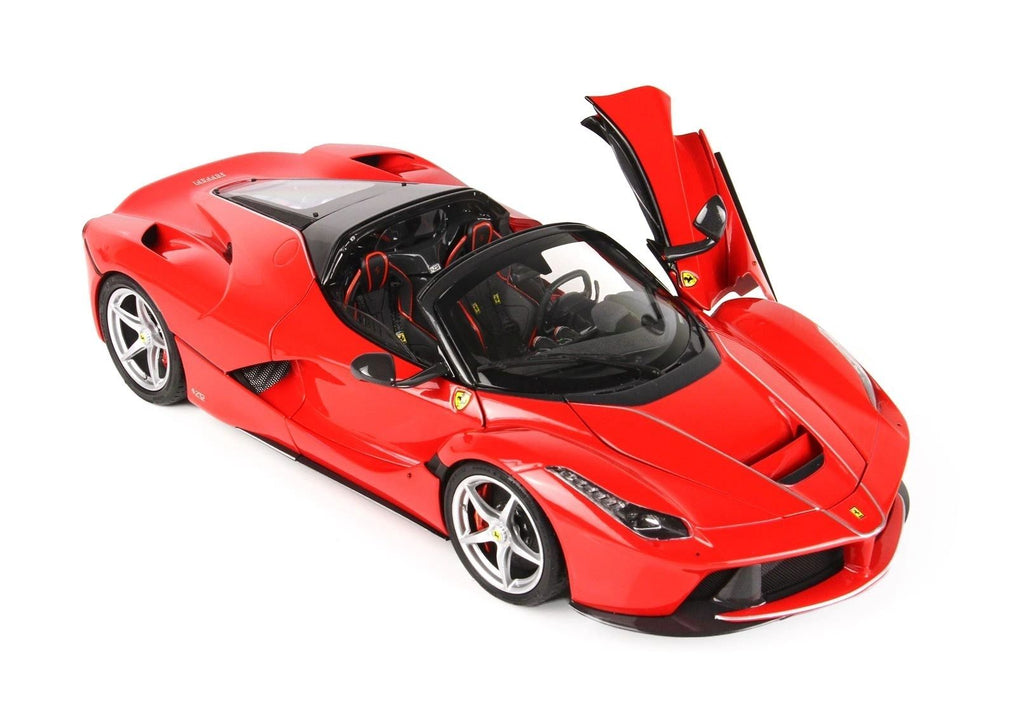BBR - 1:18 - Ferrari LaFerrari "Aperta" Rosso Corsa 322 DIECAST FULL OPEN!