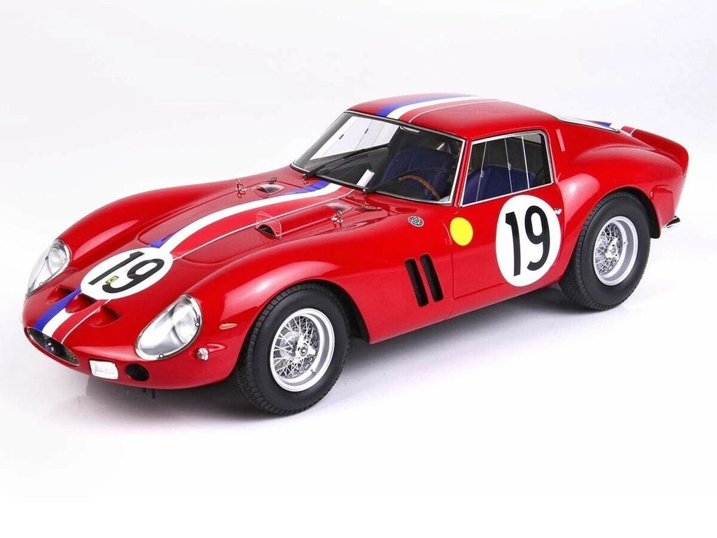 BBR - 1:18 - Ferrari 250 GTO 24H Le Mans 1962 #19 SN 3705GT w/showcase - BBR1854V