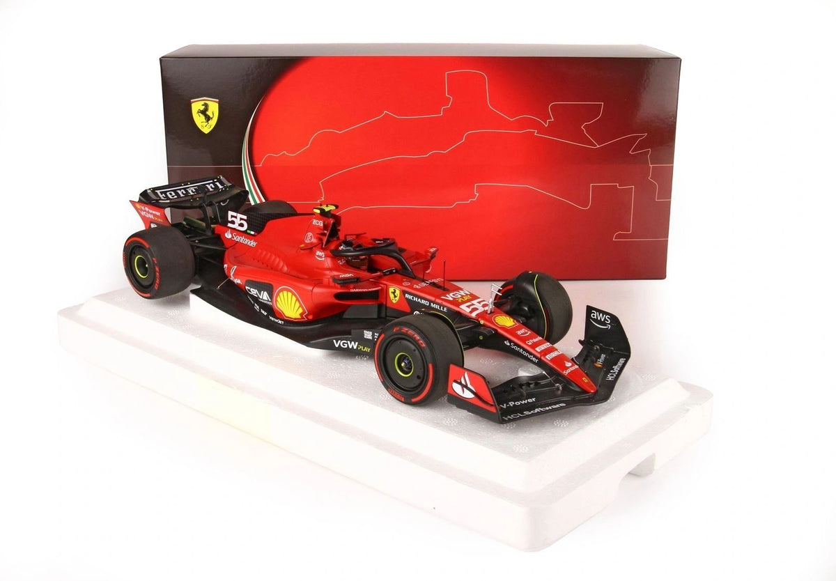 BBR - 1:18 FERRARI F1 SF-23 GP Bahrain #55 Sainz jr. *foambox*