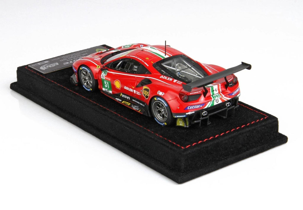 BBR 1:43 - Ferrari 488 GTE LMGTE Team AF Corse Winner class Le Mans 2021 #51