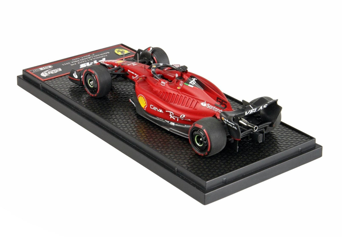 BBR 1:43 - Ferrari F1-75 GP Bahrain 2022 Carlos Sainz jr. #55