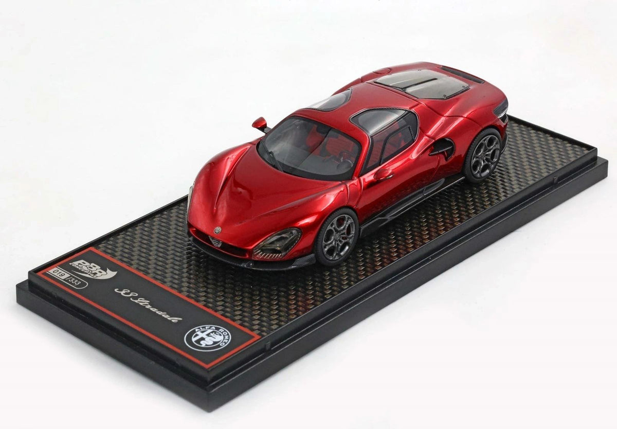 BBR - 1:43 - Alfa Romeo 33 Stradale Rosso Villa d'Este