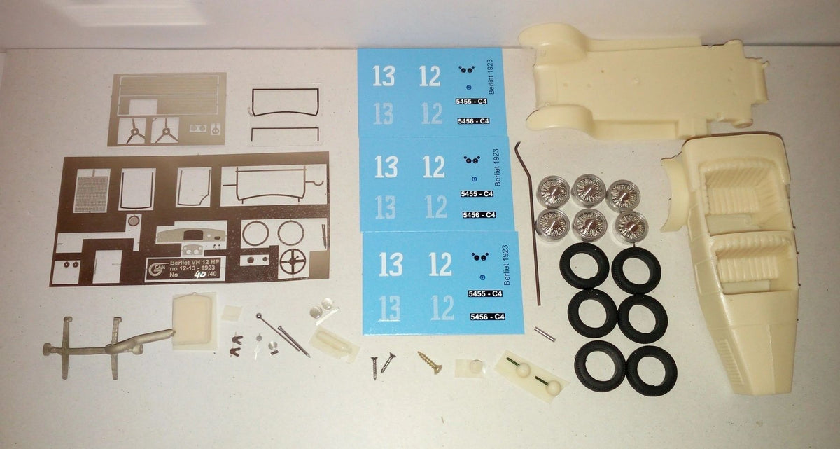 GCAM 1:43 - Berliet VH 12HP 2.6lt 24h Le Mans '23 #13 Factory handbuilt resin kit