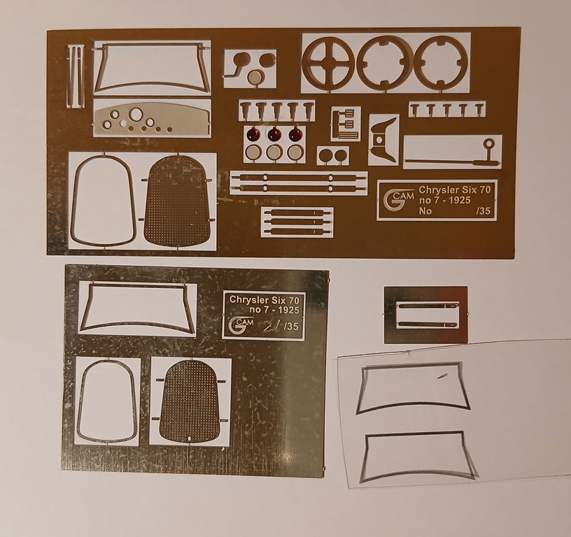 GCAM 1:43 - Chrysler Ty.70/L6 Le Mans '25 #7 Resin Kit to biult