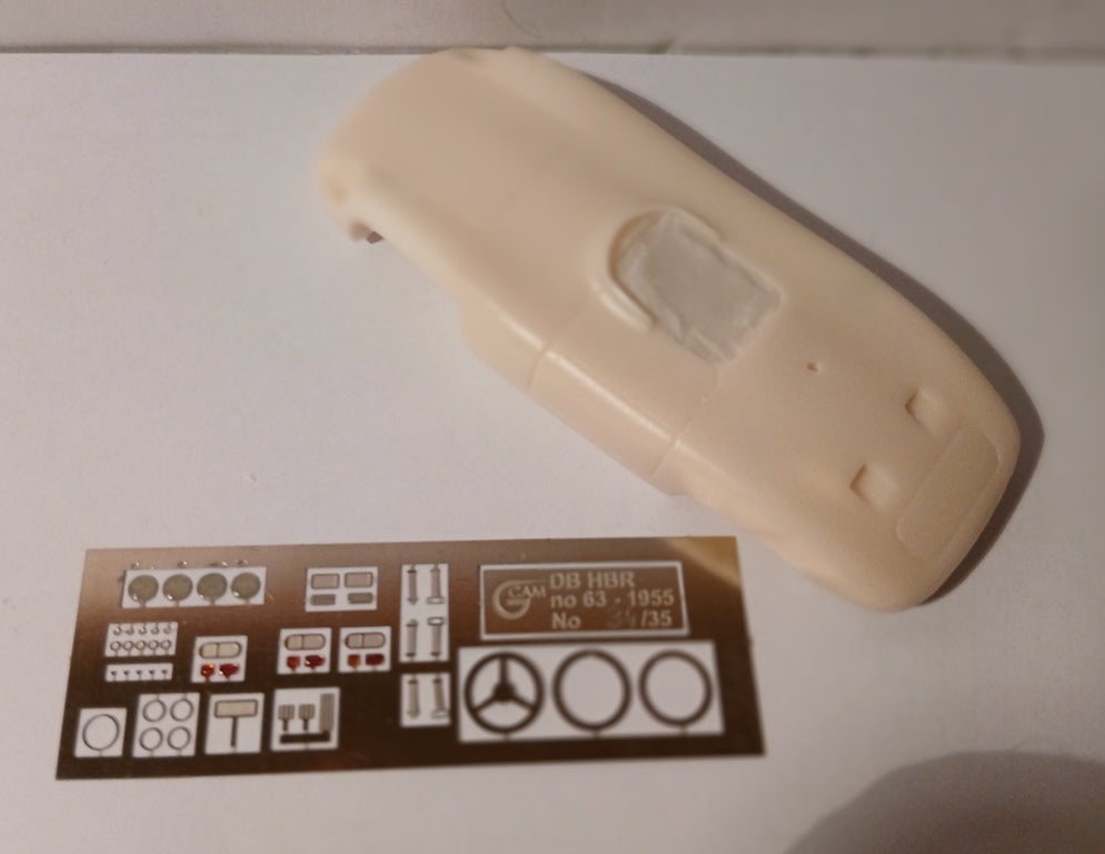 GCAM 1:43 - DB HBR Panhard 750/L2 Le Mans '55 #63 Resin Kit to biult