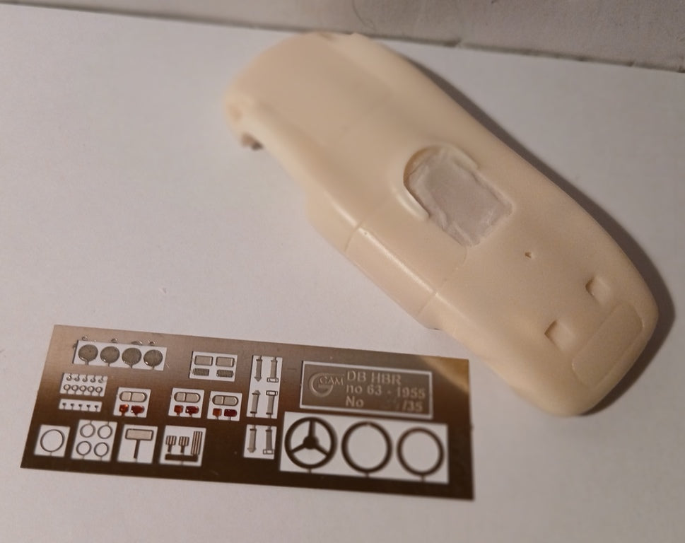 GCAM 1:43 - DB HBR Panhard 750/L2 Le Mans '55 #63 Resin Kit to biult